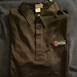 J.Lindeberg Black Polo Shirt